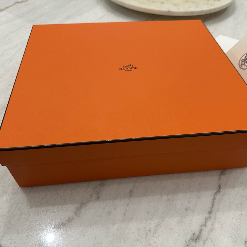Hermès Orange Luxury Accessory Box